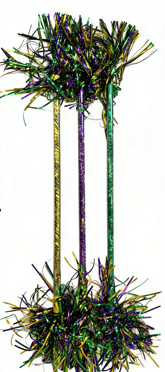 Assorted Batons Purple, Green & Gold, 12PC | 2006000929 – Palooza ...